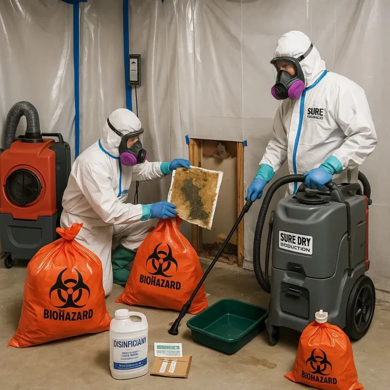 Contaminated Water Handling Protocols process in Davidsville, PA