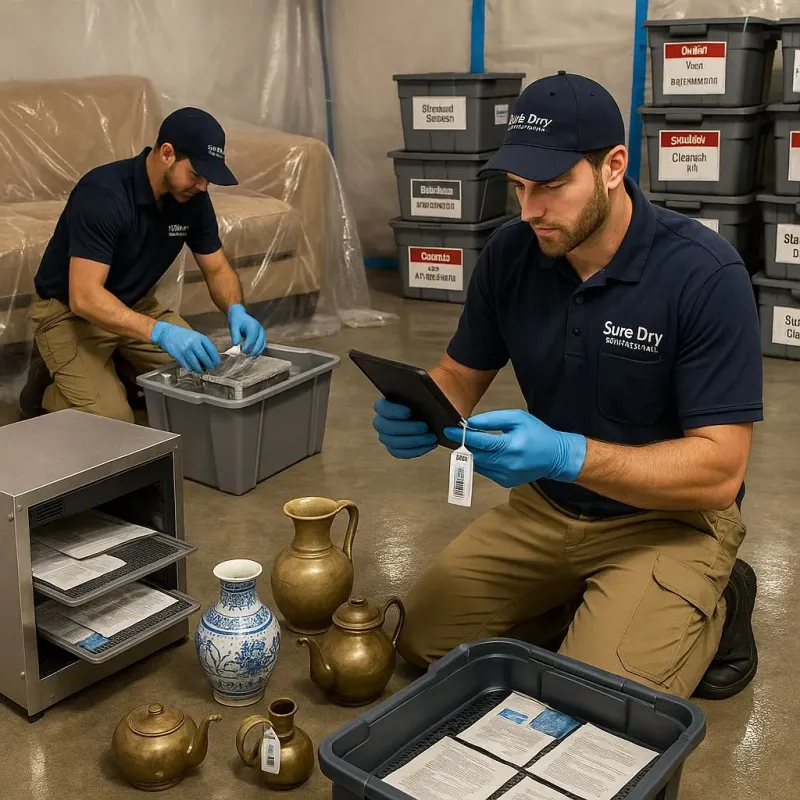 Content Protection and Restoration process in Davidsville, PA