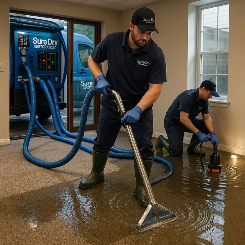 Water Extraction and Removal process in Davidsville, PA